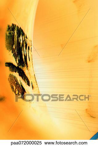 Stock Illustration - Light effect, yellows with dark marks. Fotosearch