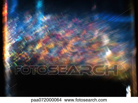 Mottled light effect, reds, yellows, greens and blues. View Large Illustration Stock Illustration - Mottled light effect, reds, yellows, greens and blues.. Fotosearch