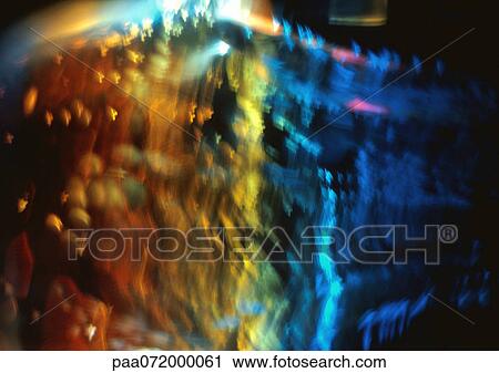 Textured light effect, blues, yellows and reds. View Large Illustration Clip Art - Textured light effect, blues, yellows and reds.. Fotosearch