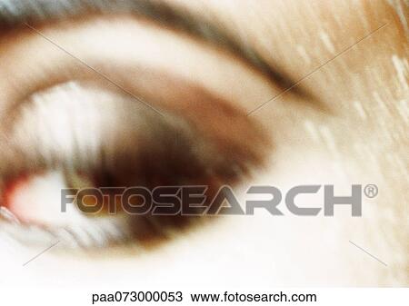 Woman's brown eye. Blurred close up. View Large Photo Image Stock Image - Woman's brown eye. Blurred close up.. Fotosearch