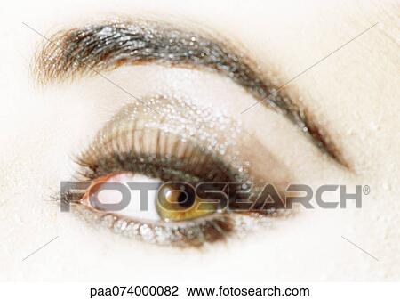 Woman's hazel eye, close-up View Large Photo Image Stock Image - Woman's hazel eye, close-up. Fotosearch