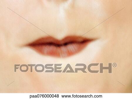 Close up of woman's mouth. View Large Photo Image Stock Photo - Close up of woman's mouth.. Fotosearch
