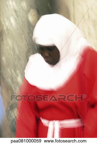 Israel, Jerusalem, nun, blurry. View Large Photo Image Stock Photo - Israel, Jerusalem, nun, blurry.. Fotosearch