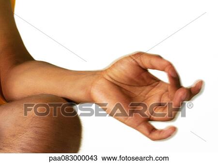Close up of man's hand in meditation. View Large Photo Image Stock Image - Close up of man's hand in meditation.. Fotosearch