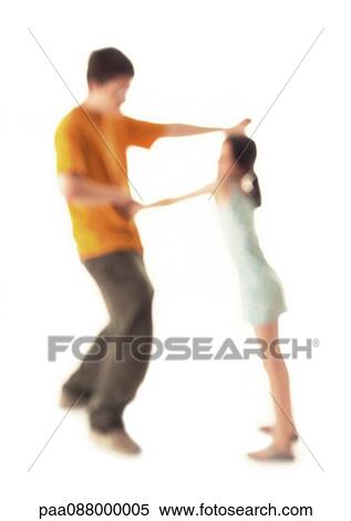Silhouette of girl and teenage boy dancing, on white background, defocused View Large Photo Image Stock Photography - Silhouette of girl and teenage boy dancing, on white background, defocused. Fotosearch
