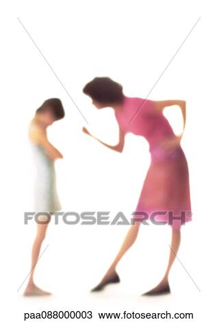 Silhouette of mother scolding daughter, on white background, defocused View Large Photo Image Stock Image - Silhouette of mother scolding daughter, on white background, defocused. Fotosearch