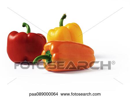 Assortment of bell peppers, close-up View Large Photo Image Picture - Assortment of bell peppers, close-up. Fotosearch