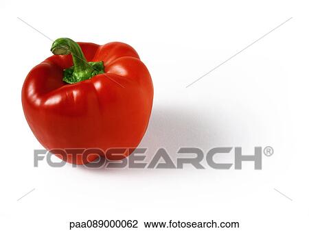 Red bell pepper, close-up View Large Photo Image Stock Image - Red bell pepper, close-up. Fotosearch