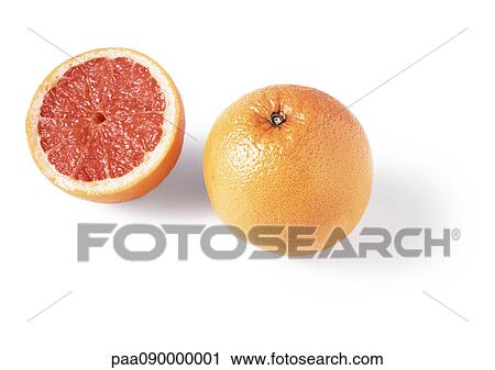 Grapefruit and grapefruit half View Large Photo Image Stock Image - Grapefruit and grapefruit half. Fotosearch