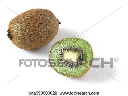 Kiwi and kiwi half View Large Photo Image Stock Photo - Kiwi and kiwi half. Fotosearch