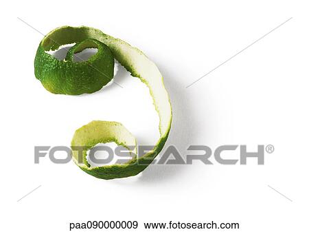 Stock Photo - Lime peel. Fotosearch
