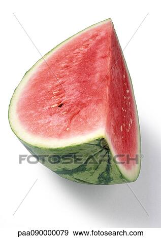 Watermelon slice, close-up View Large Photo Image Stock Photo - Watermelon slice, close-up. Fotosearch