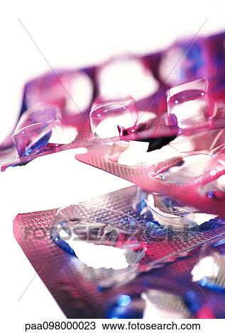 Empty pill packs, close-up View Large Photo Image Stock Image - Empty pill packs, close-up. Fotosearch