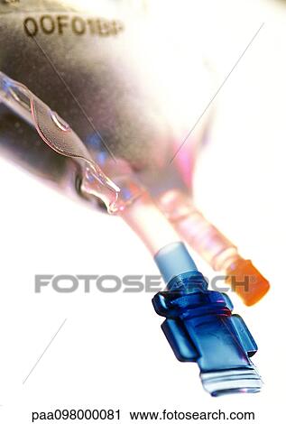 IV drip bag with nozzles, close up View Large Photo Image Stock Image - IV drip bag with nozzles, close up. Fotosearch