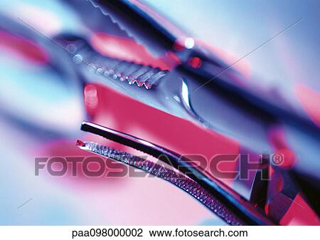 Stock Image - Medical instruments, close-up. Fotosearch