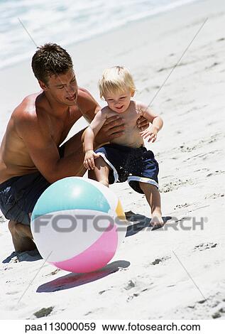 play beach ball