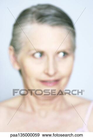 Mature woman, portrait, close-up View Large Photo Image Stock Photo - Mature woman, portrait, close-up. Fotosearch