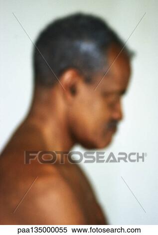 Senior man, close-up, portrait, side view, blurred View Large Photo Image Stock Photography - Senior man, close-up, portrait, side view, blurred. Fotosearch