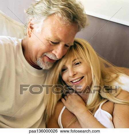 Stock Photograph - Man and woman, portrait. Fotosearch