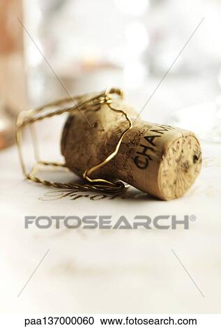 Stock Image - Champagne cork.. Fotosearch