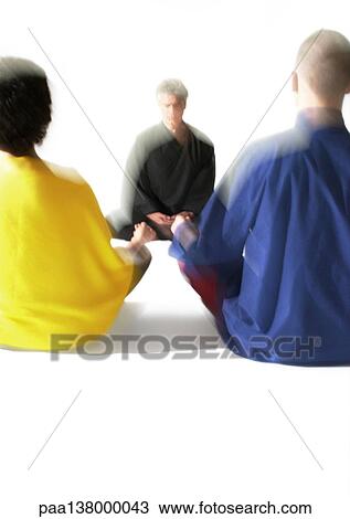 People sitting on floor indian style, meditating, blurred View Large Photo Image Stock Image - People sitting on floor indian style, meditating, blurred. Fotosearch