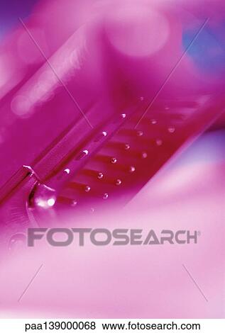 Stock Photo - Computer plug, blurred, close-up.. Fotosearch