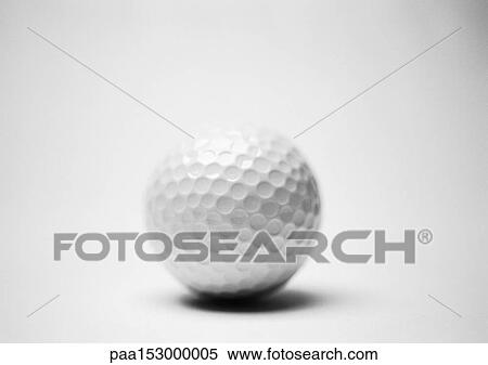 Golf ball, close-up, b&w. View Large Photo Image Stock Photography - Golf ball, close-up, b&w.. Fotosearch