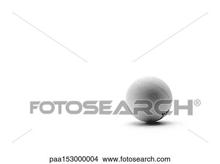 Ping pong ball, b&w. View Large Photo Image Picture - Ping pong ball, b&w.. Fotosearch