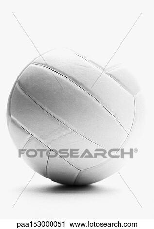 Volleyball, b&w. View Large Photo Image Stock Image - Volleyball, b&w.. Fotosearch