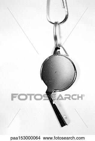 Whistle, b&w. View Large Photo Image Picture - Whistle, b&w.. Fotosearch