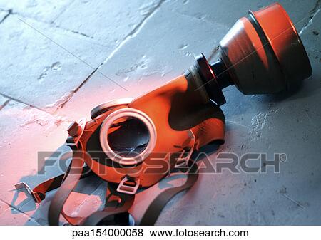 Gas mask. View Large Photo Image Stock Photo - Gas mask.. Fotosearch
