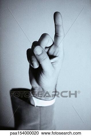 Hand, finger pointing up, b&w. View Large Photo Image Stock Image - Hand, finger pointing up, b&w.. Fotosearch
