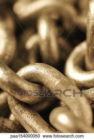 Metal chain, extreme close-up, b&w. View Large Photo Image Stock Image - Metal chain, extreme close-up, b&w.. Fotosearch