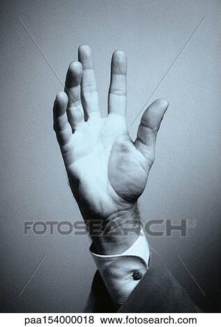 Open hand, b&w. View Large Photo Image Stock Photo - Open hand, b&w. . Fotosearch