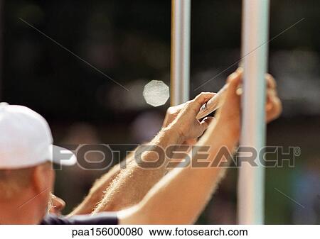 Men setting high jump crossbar View Large Photo Image Stock Image - Men setting high jump crossbar. Fotosearch