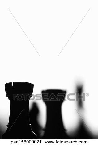 Chess pieces, close-up, b&w View Large Photo Image Stock Image - Chess pieces, close-up, b&w. Fotosearch