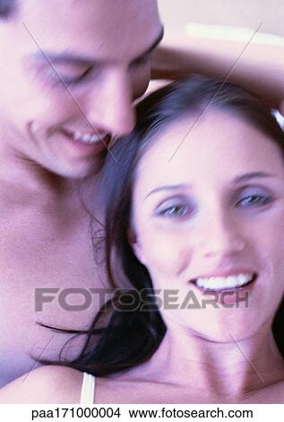 Picture - Couple, smiling. Fotosearch