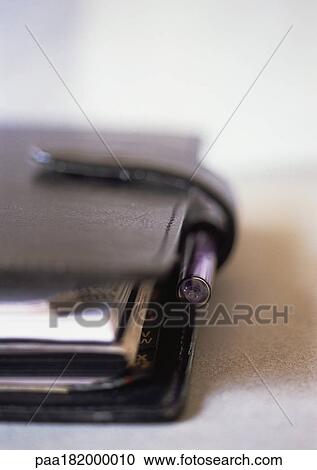 Leather agenda, close-up View Large Photo Image Stock Image - Leather agenda, close-up. Fotosearch
