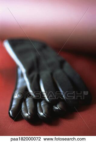 Leather gloves, close-up View Large Photo Image Stock Image - Leather gloves, close-up. Fotosearch