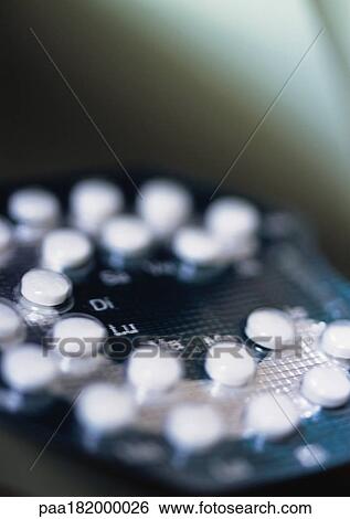 Pack of birth-control pills View Large Photo Image Stock Photograph - Pack of birth-control pills. Fotosearch