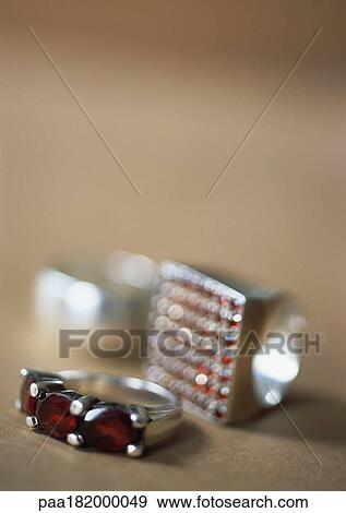 Rings, close-up, blurred View Large Photo Image Stock Photo - Rings, close-up, blurred. Fotosearch