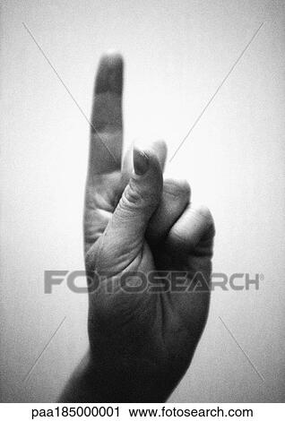 Hand, finger pointing up, close-up, b&w View Large Photo Image Stock Image - Hand, finger pointing up, close-up, b&w. Fotosearch