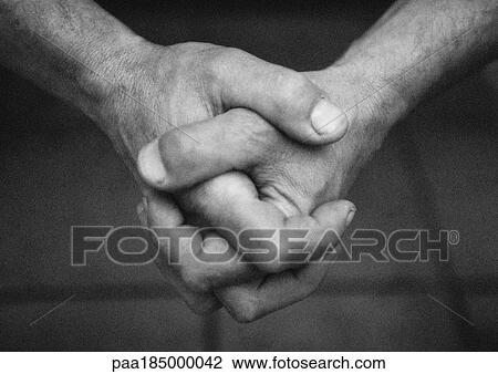Hands together, close-up, b&w View Large Photo Image Stock Image - Hands together, close-up, b&w. Fotosearch
