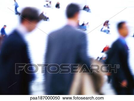 Business people, blurred View Large Photo Image Stock Image - Business people, blurred. Fotosearch