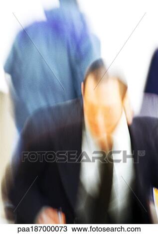 Businessman, elevated view, blurred View Large Photo Image Stock Image - Businessman, elevated view, blurred. Fotosearch