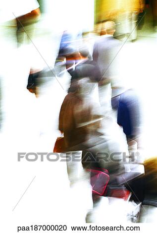 Crowd of people, blurred View Large Photo Image Stock Image - Crowd of people, blurred. Fotosearch