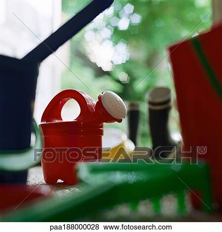 Child's gardening tools. View Large Photo Image Stock Photo - Child's gardening tools.. Fotosearch