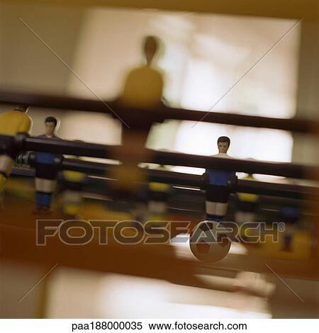 Foosball, close up. View Large Photo Image Stock Photography - Foosball, close up.. Fotosearch