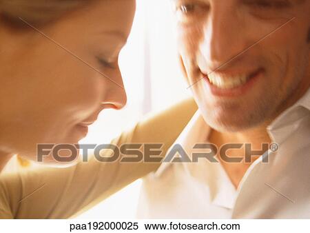 Man and woman, blurred close up. View Large Photo Image Stock Photography - Man and woman, blurred close up.. Fotosearch