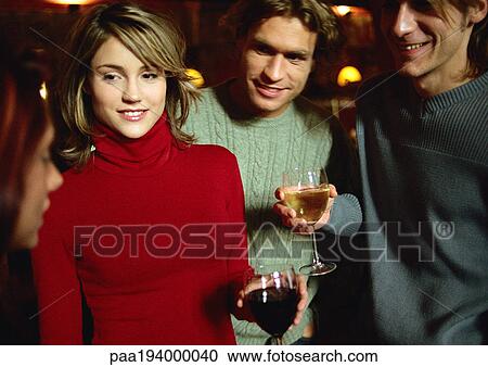 People drinking together. View Large Photo Image Stock Image - People drinking together.. Fotosearch
